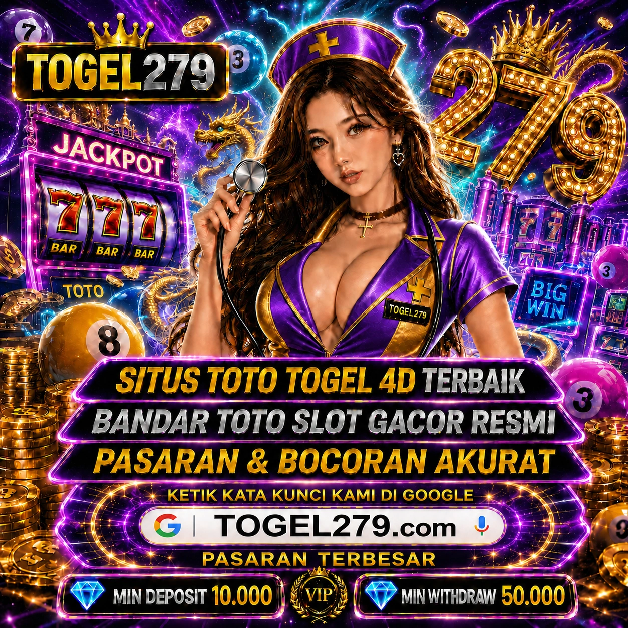 TOGEL279 | Zital Situs Toto Togel 4D Terbaik & Bandar Toto Slot Gacor Resmi Hari Ini
