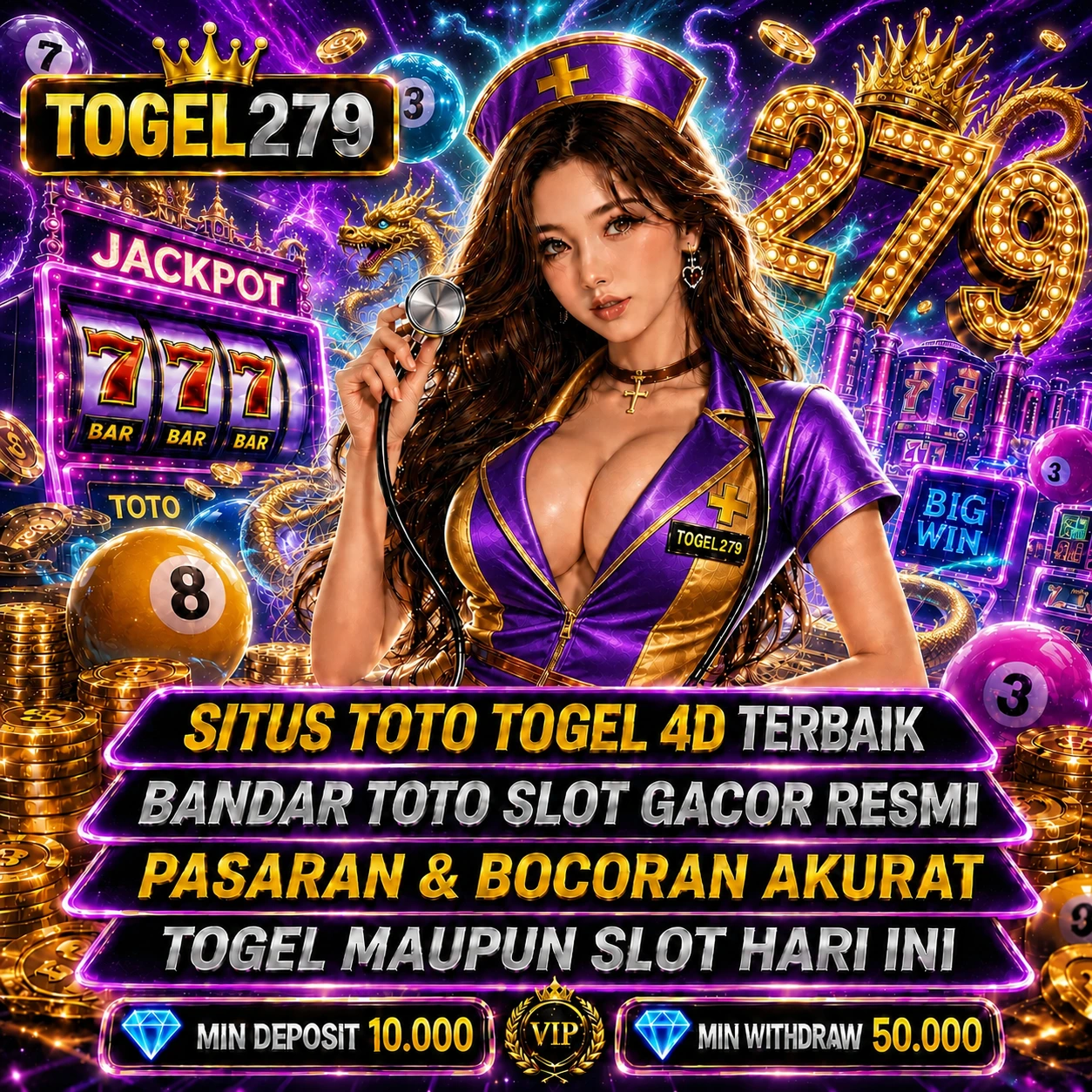 TOGEL279 | Venkates Situs Toto Togel 4D Terbaik & Bandar Toto Slot Gacor Resmi Favorit Utama