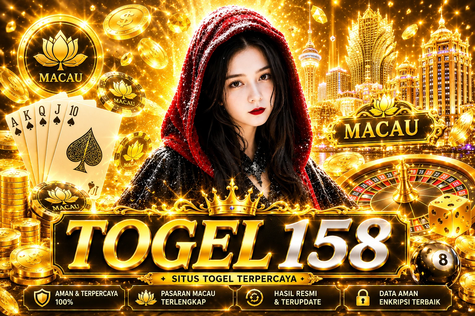 TOGEL158 | Toto Macau 5D | Result Macau Tercepat | Live Draw Macau Terlengkap