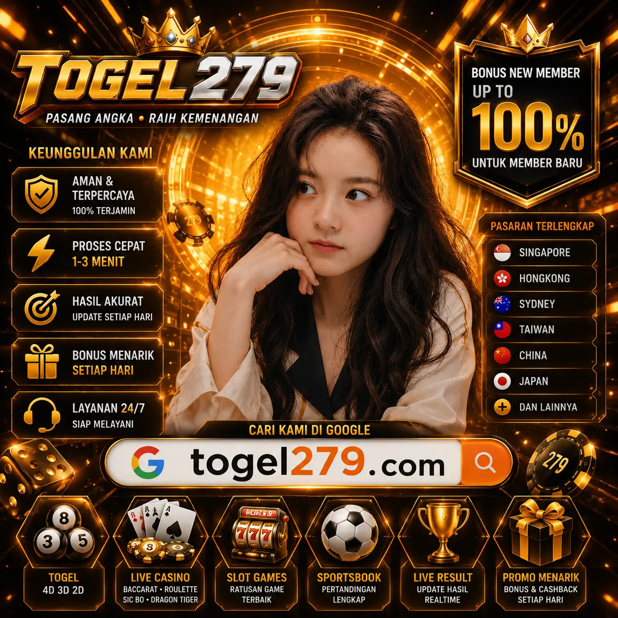 TOGEL279 ⛩️ Hairtalk Situs Toto Slot Terpercaya & Toto Togel 4D Pilihan Teratas Resmi Terbesar