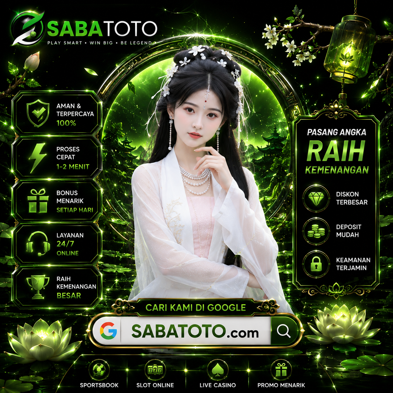 SABATOTO : Group Situs Saba Toto Slot Dengan Proses Tercepat