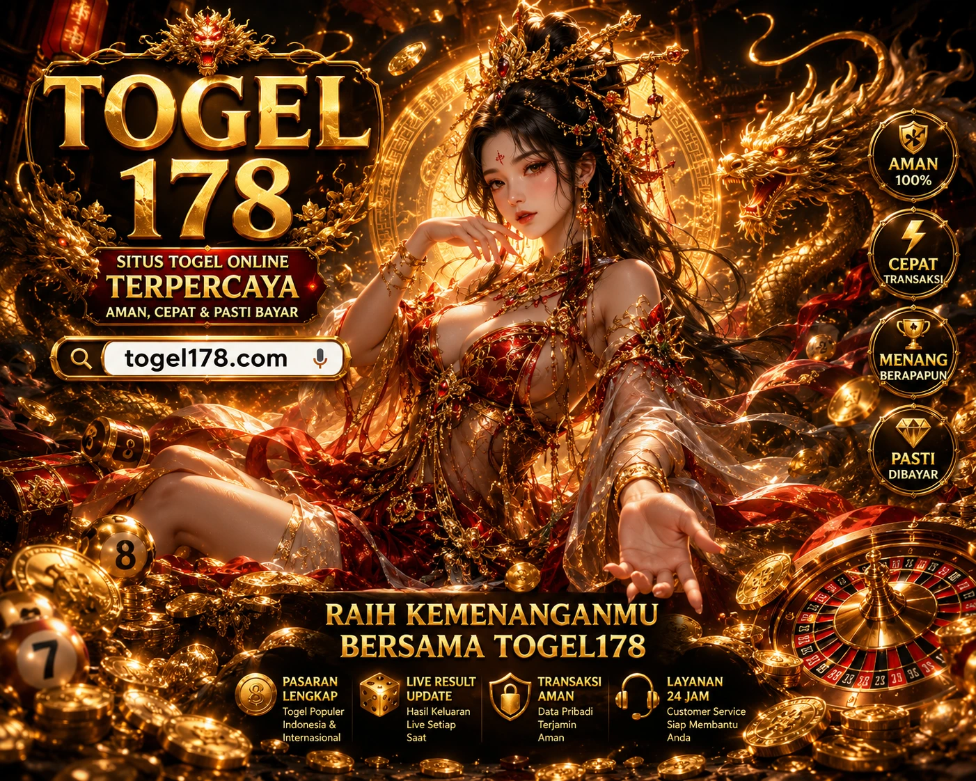TOGEL178 : Centre Situs Toto Slot Terpercaya & Toto Togel 4D Opsi Ideal Resmi Terbaik
